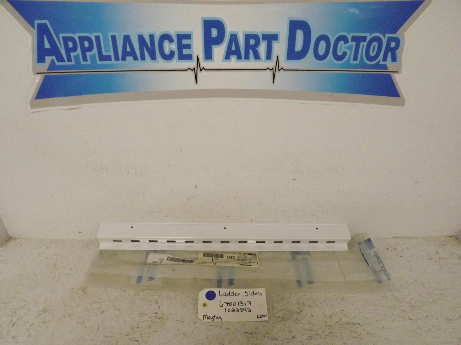 Maytag Refrigerator 67001317 1022842 Ladder, Sides New Maytag Refrigerator 67001317 1022842 Ladder, Sides New